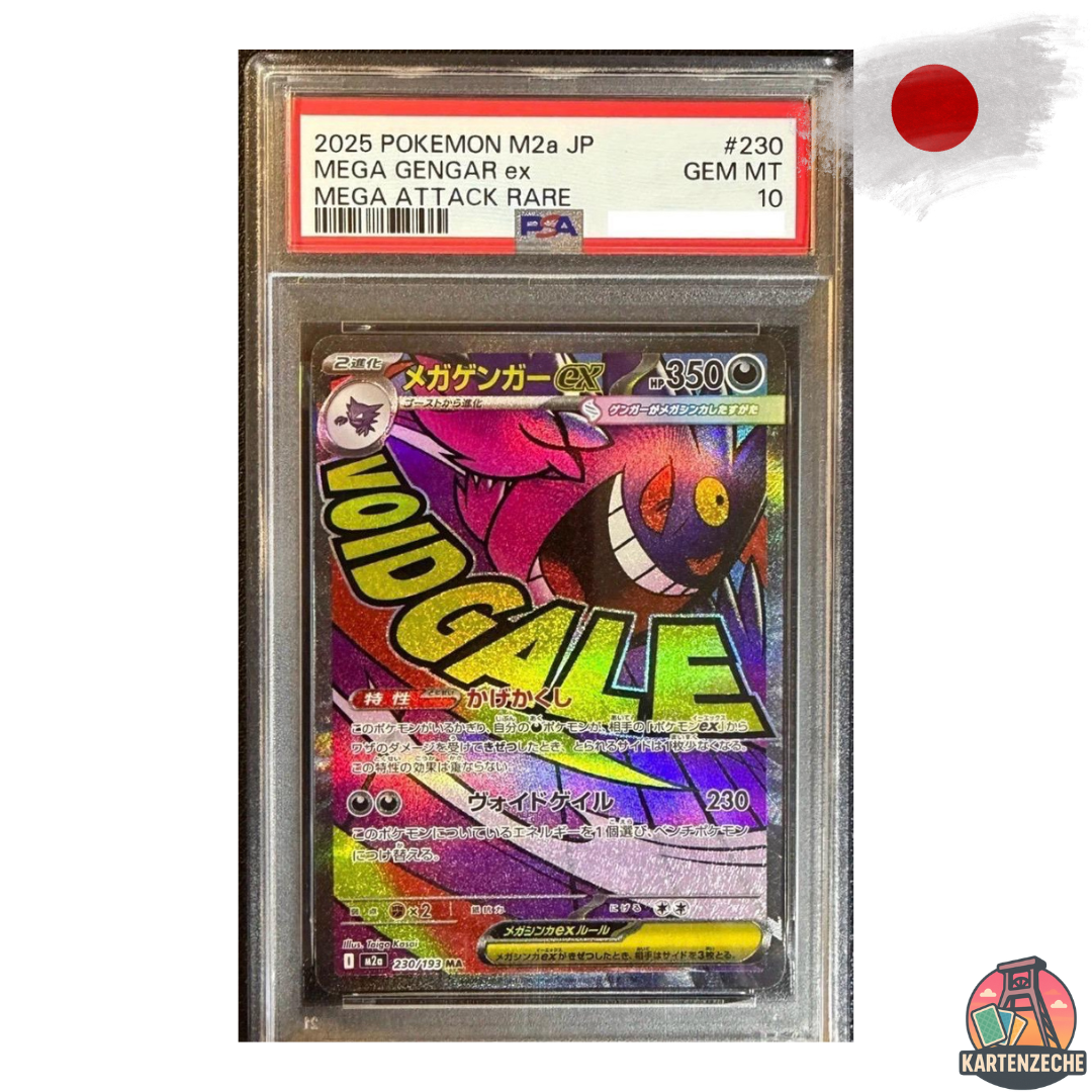 Mega Gengar ex m2a 230 PSA 10 Japanisch