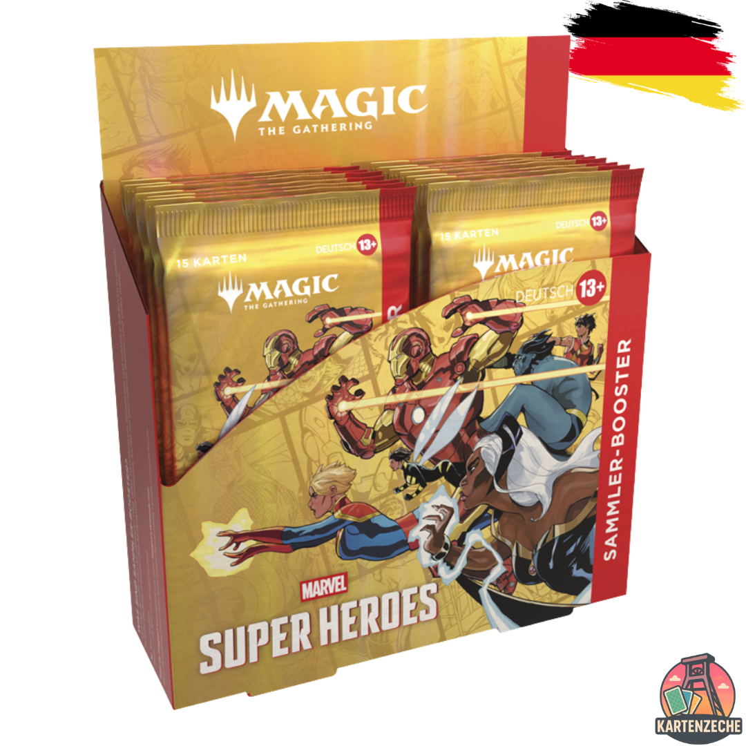 MtG - Marvel Super Heroes Sammler Booster Display - Deutsch