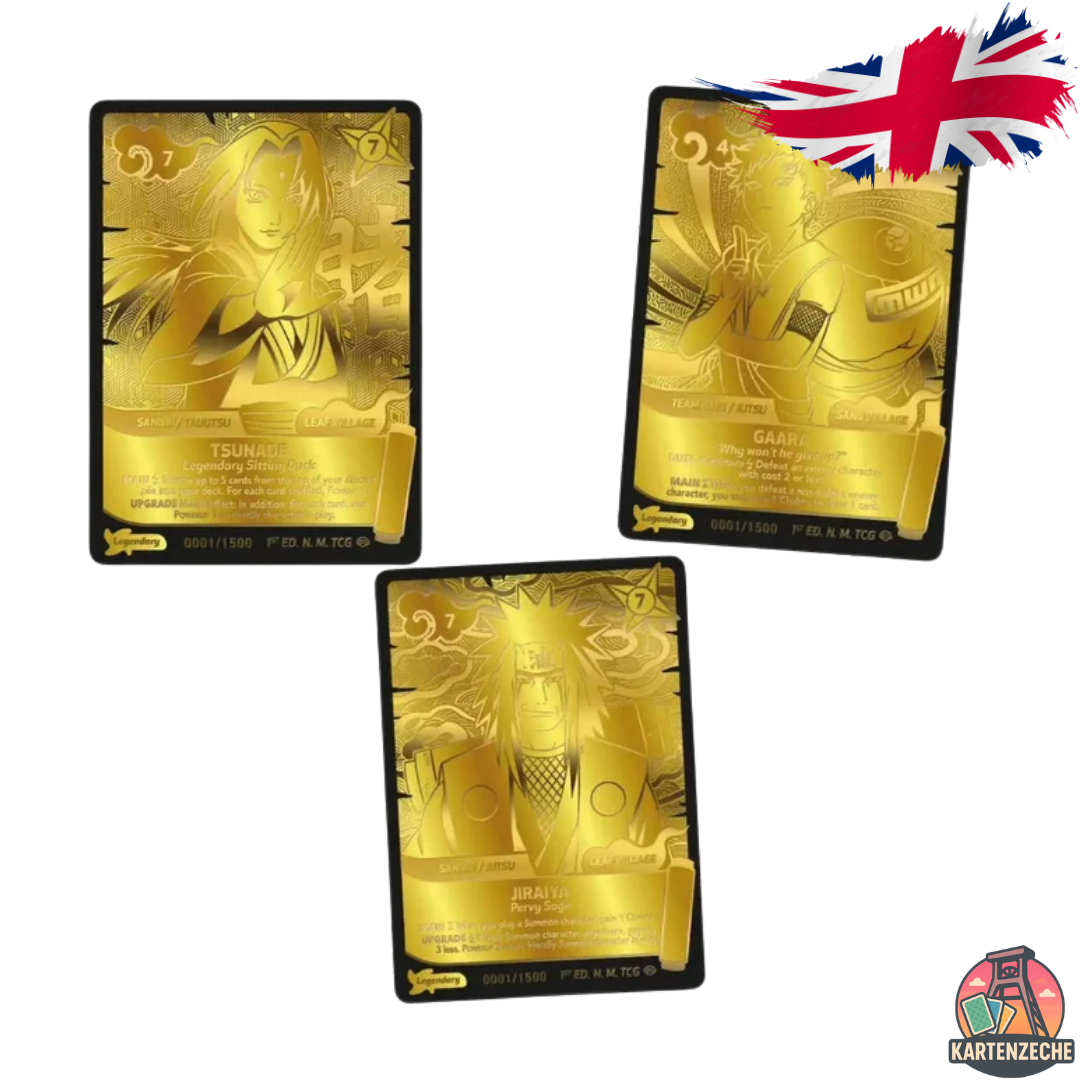 Naruto Mythos TCG - Shinobi Shiren (Set 2) Display First Edition