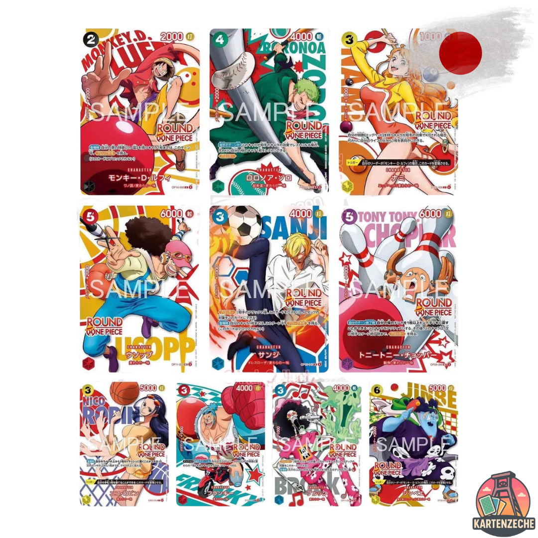One Piece x Round 1 - PROMO-BOOSTERPACK (1 Random Card) Japanisch | VERSAND 08.08.26