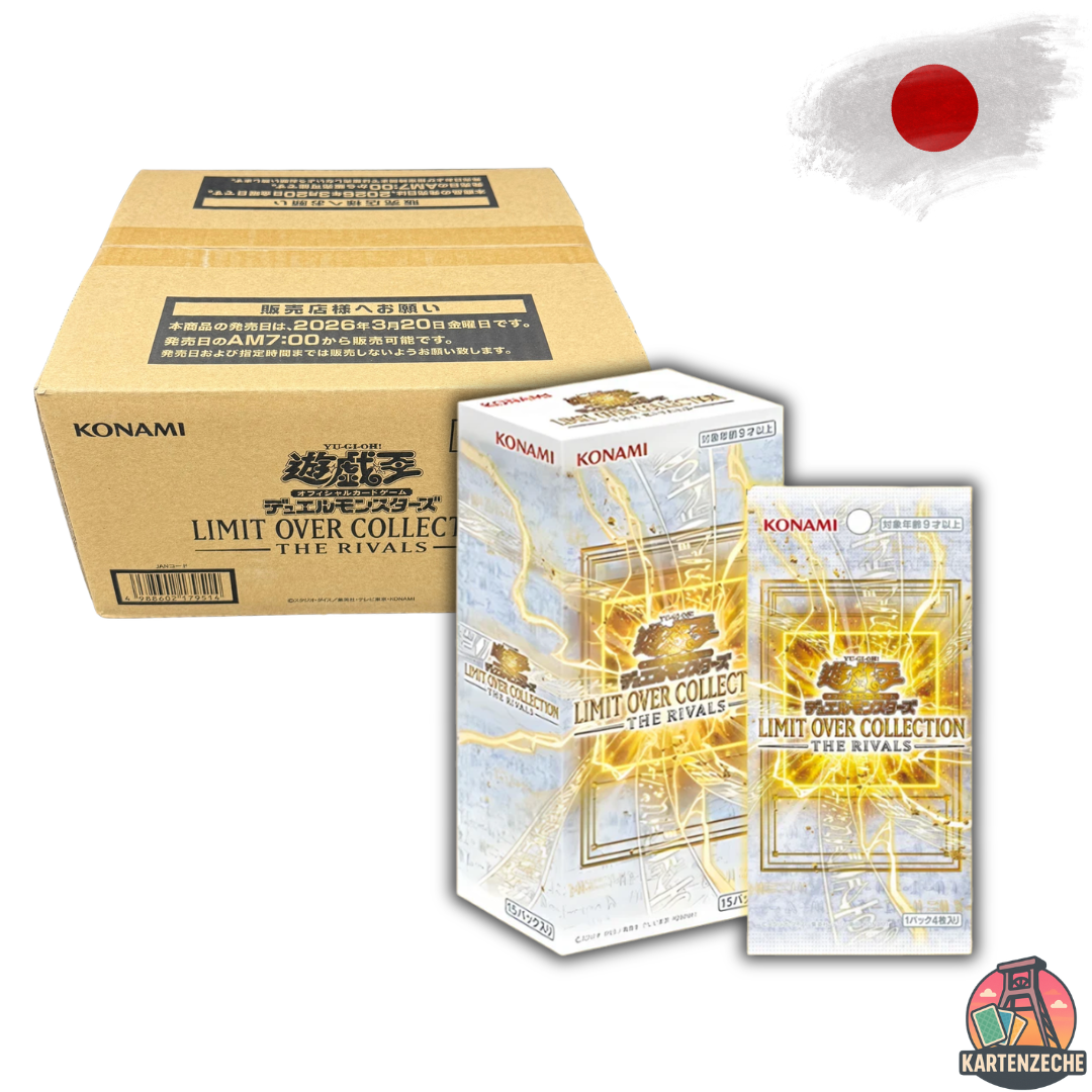 Yu-Gi-Oh! Limit Over Collection: The Rivals Japanisch - VERSAND 12.06.26
