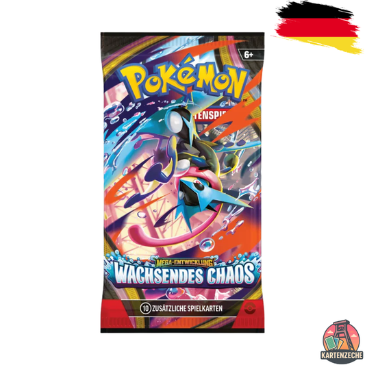 Pokémon Mega-Entwicklung – Wachsendes Chaos Display (DE) ME04