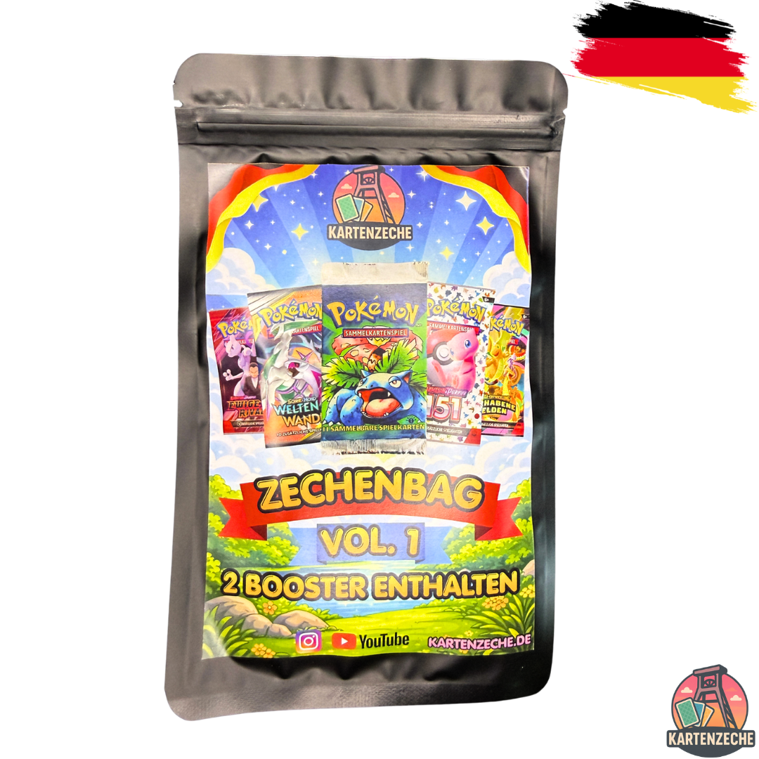 Pokémon Mystery Booster Bag "ZECHENBAG Vol.1" (DE)