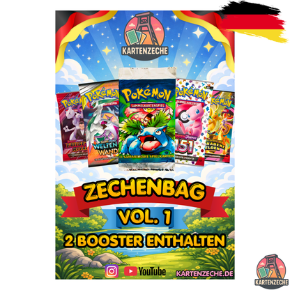 Pokémon Mystery Booster Bag "ZECHENBAG Vol.1" (DE)