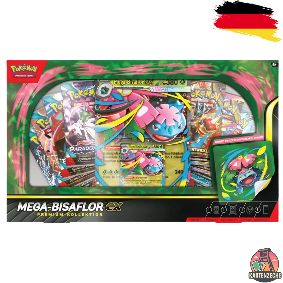 Pokémon TCG: Mega-Bisaflor-ex Premium-Kollektion (DE)