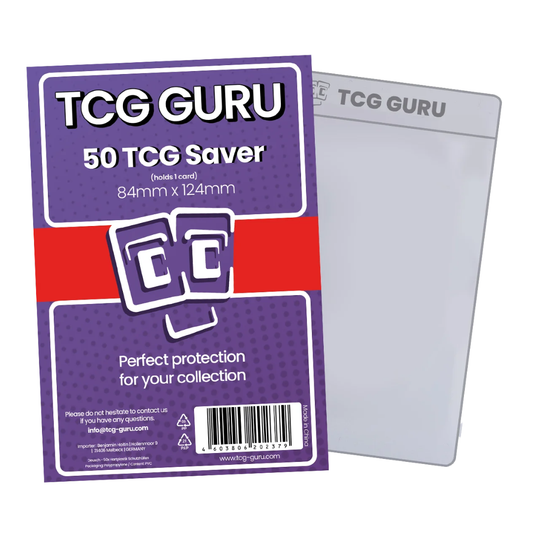 TCG Guru - 50 TCG Saver / Card Saver