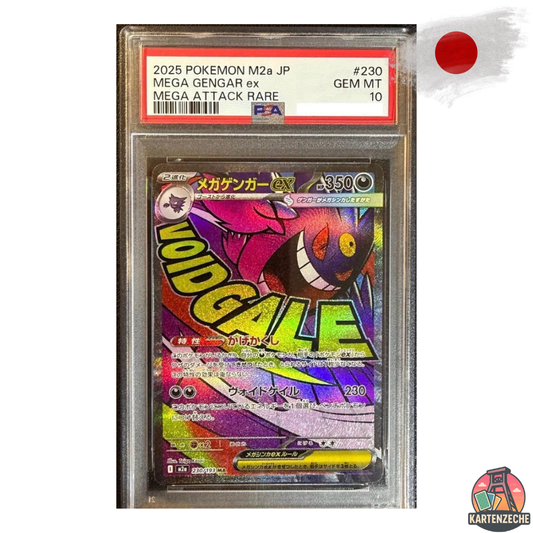 Mega Gengar ex m2a 230 PSA 10 Japanisch