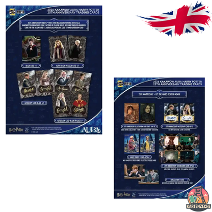 KAKAWOW - 2026 Aura Harry Potter 25th Anniversary Trading Cards Box (ENG)
