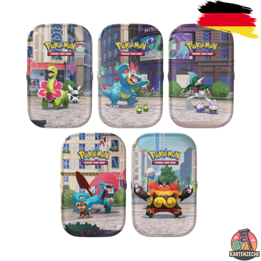 Pokémon 1x Mini Tin Box Illumina City (DE)
