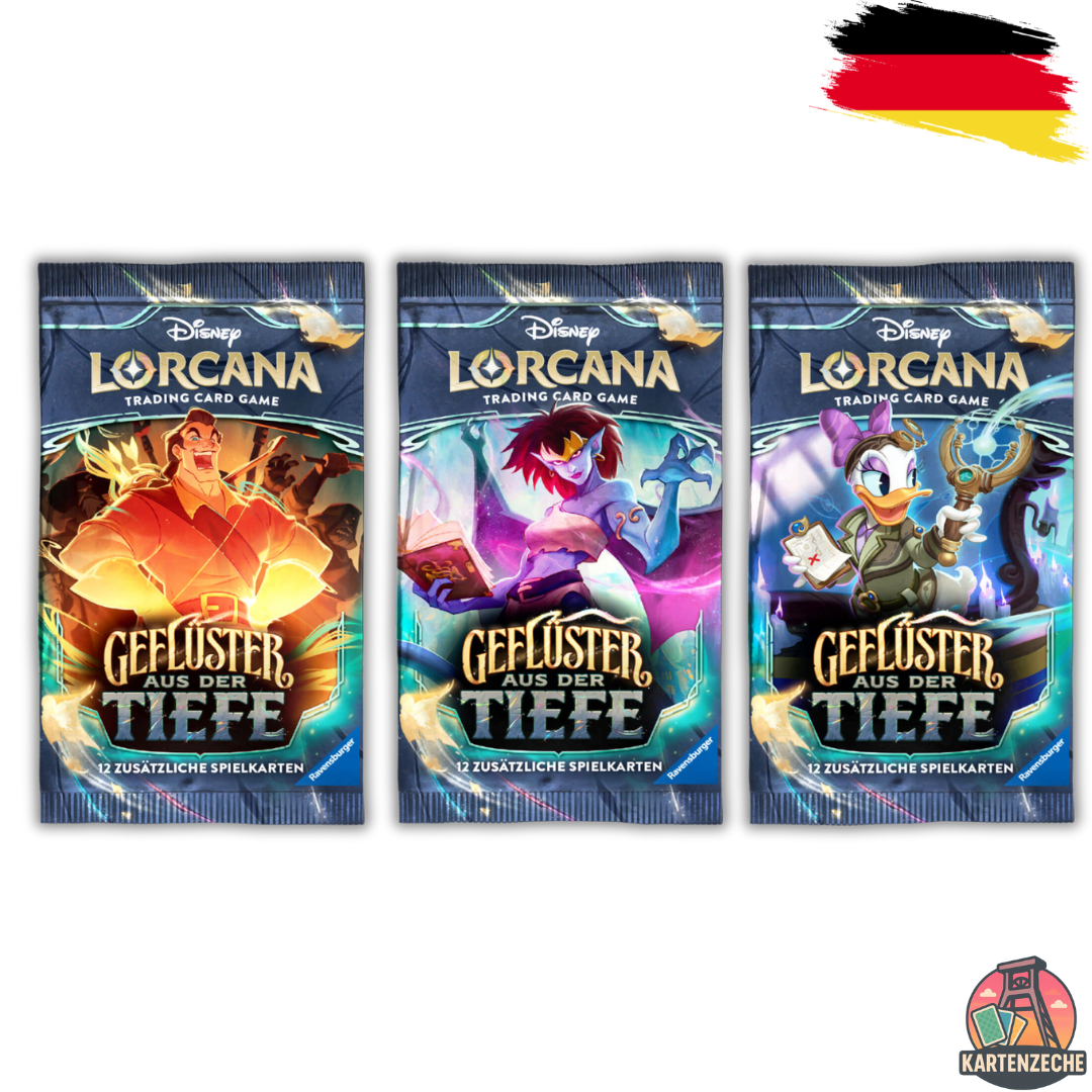Disney Lorcana 10: Geflüster aus der Tiefe - Booster (DE)