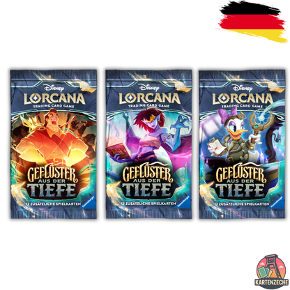 Disney Lorcana 10: Geflüster aus der Tiefe - Booster (DE)