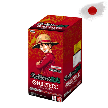One Piece Card Game -Display(24)- Carrying On His Will  OP-13 - (JPN)