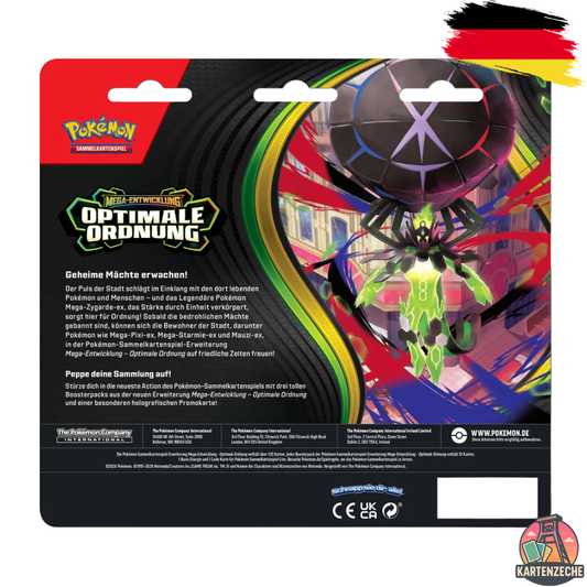 Pokémon Optimale Ordnung 3er Blister (DE) ME03