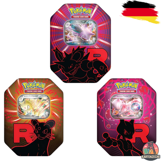 Pokémon Team Rocket Tin Box (DE)
