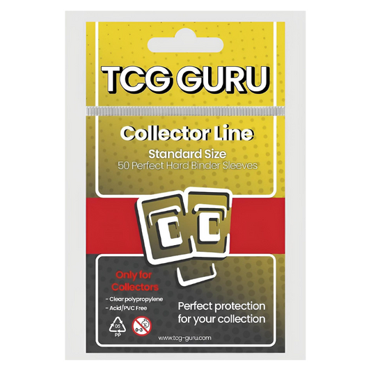 TCG Guru - Collector Line Perfect Hard Binder Sleeves (50 stk.)