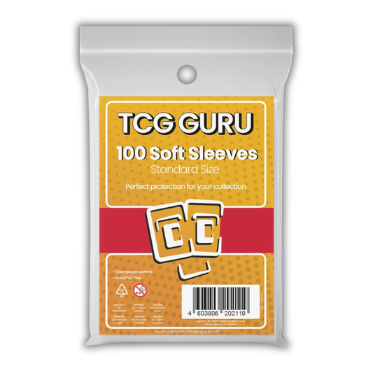 TCG Guru - 100 Soft Sleeves / Schutzhüllen