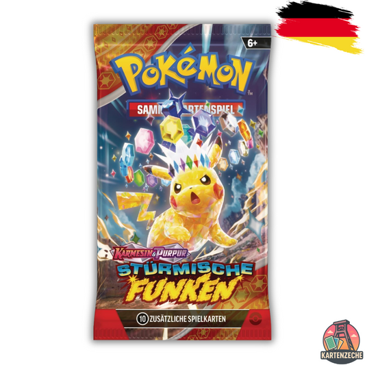 Pokémon Karmesin & Purpur Stürmische Funken Booster (DE)