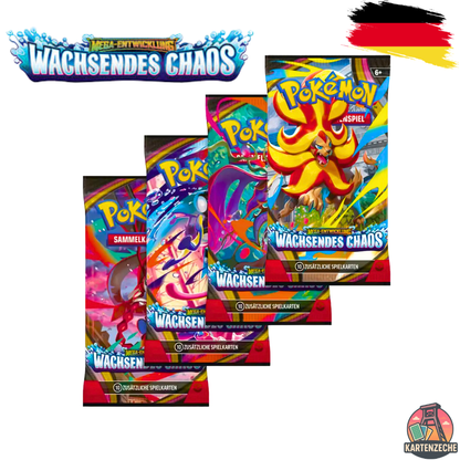 Pokémon Wachsendes Chaos Booster (DE) ME04