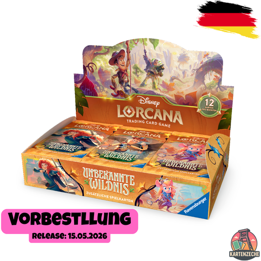 Disney Lorcana 12: Unbekannte Wildnis - Display (24) (DE)
