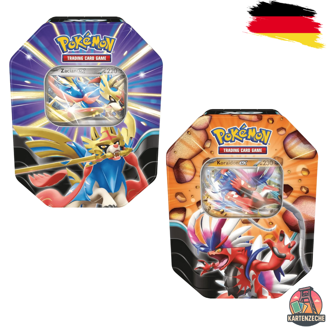 Pokemon Schlagkräftige Legenden Tin Zacian/ Koraidon (DE)